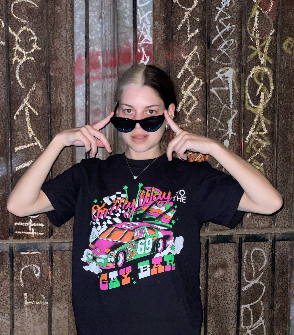 OMW To The Gay Bar T-Shirt CARROT