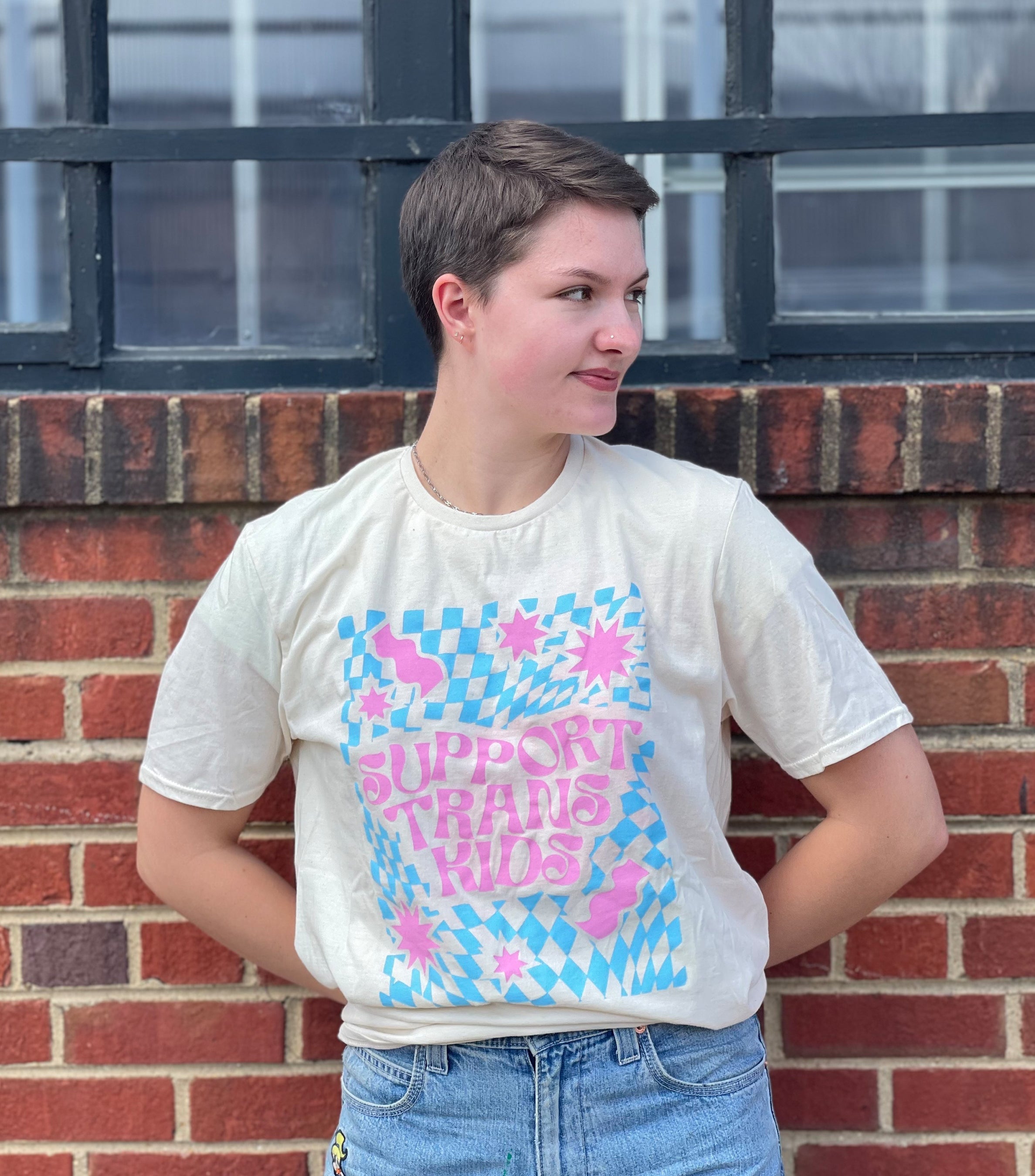 Support Trans Kids T-Shirt PASTEL