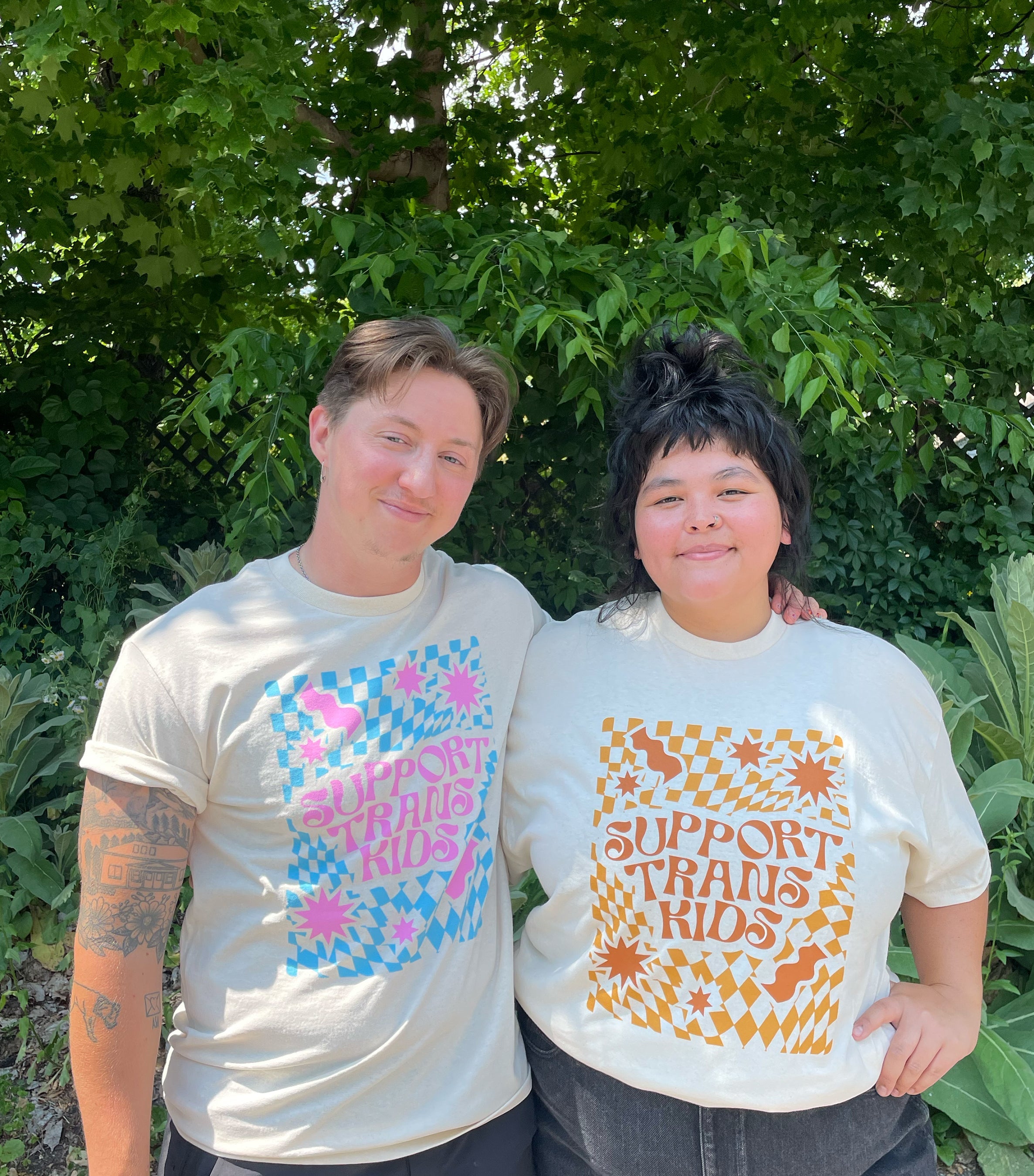 Support Trans Kids T-Shirt PASTEL