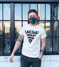 Trans People Belong Here T-Shirt CREME