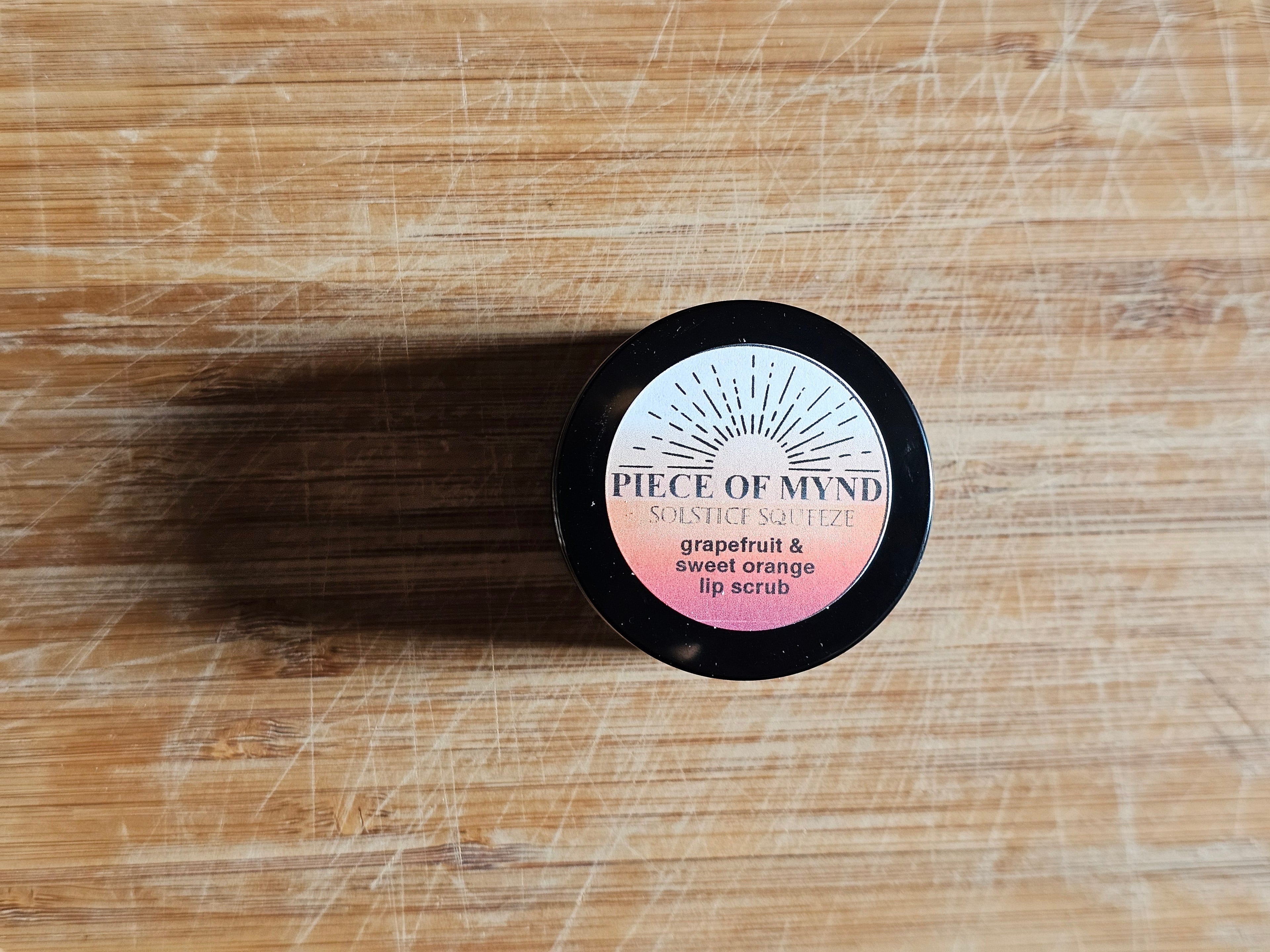 Solstice Squeeze | Lip Scrub | Grapefruit + Sweet Orange