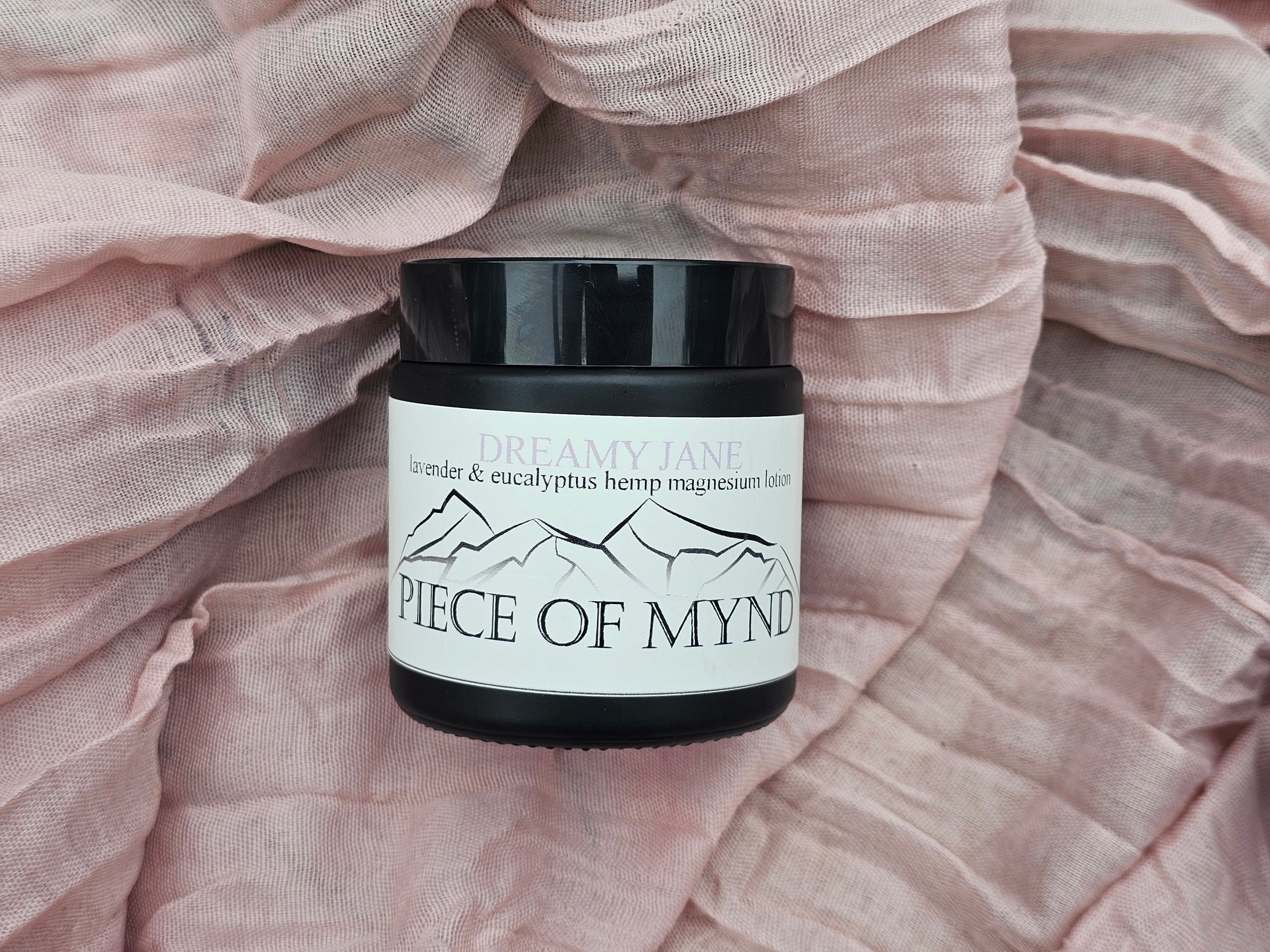 Dreamy Jane | Lavender +  Eucalyptus | Hemp + Magnesium Lotion