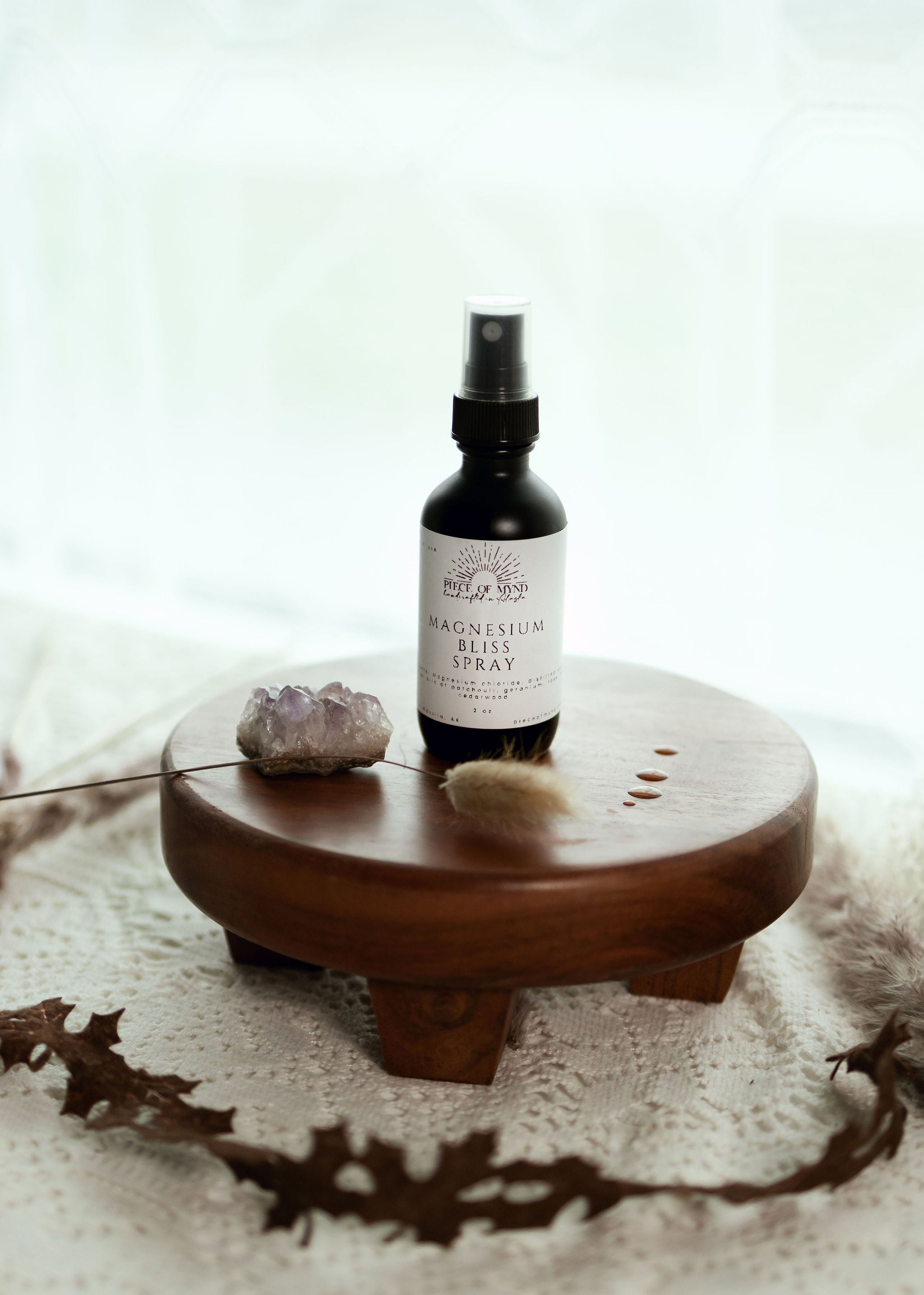 Pure Bliss Magnesium Spray | Unscented | Topical Magnesium Spray