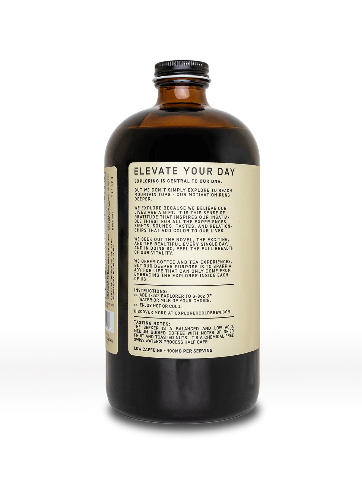 32oz Explorer cold brew concentrate