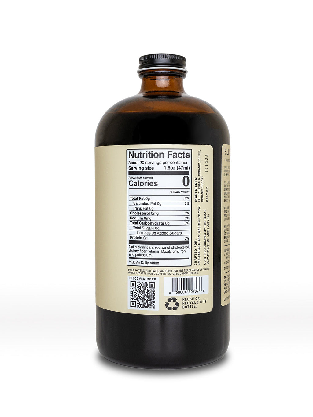 32oz Explorer cold brew concentrate