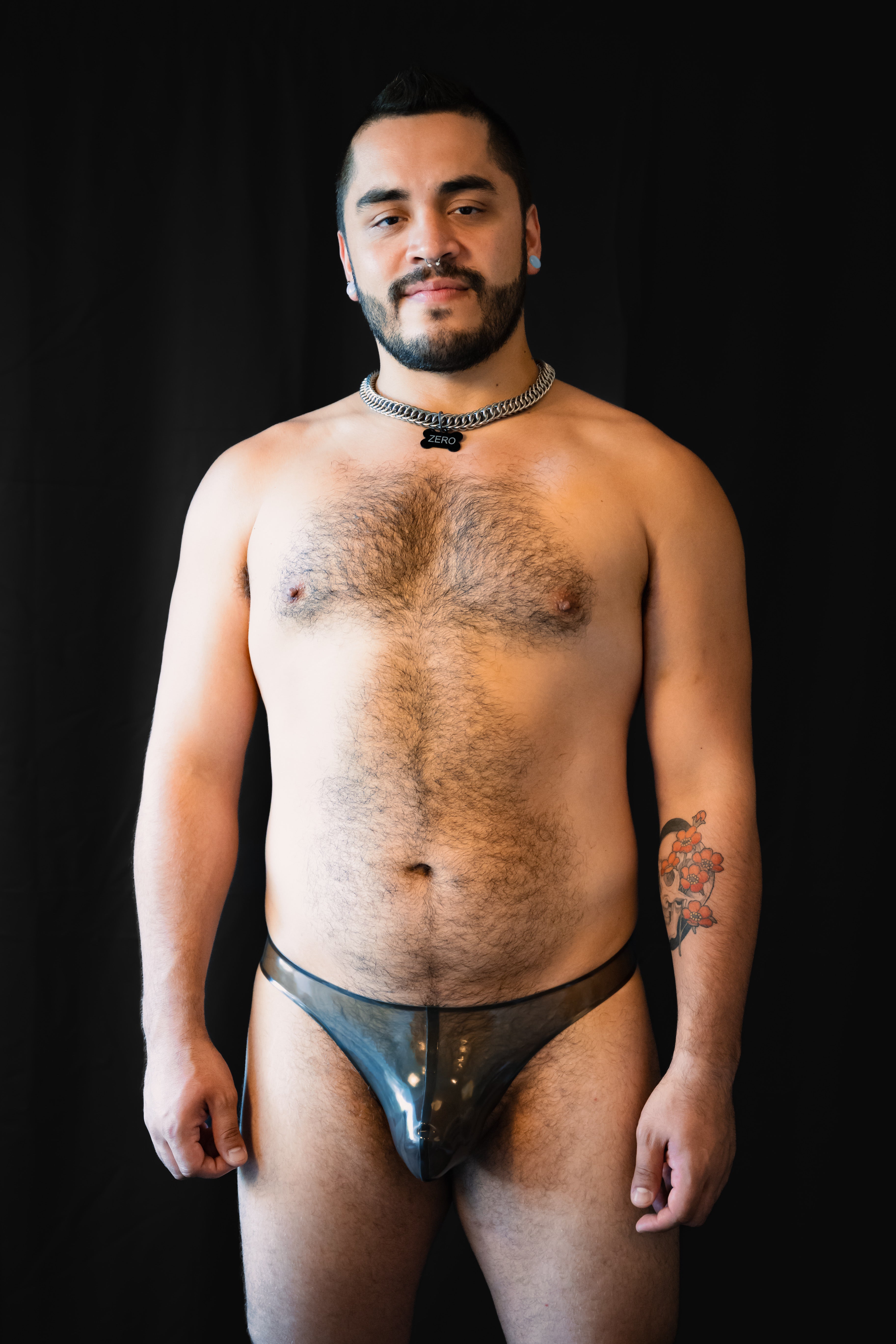 Classic Transparent Latex Thong