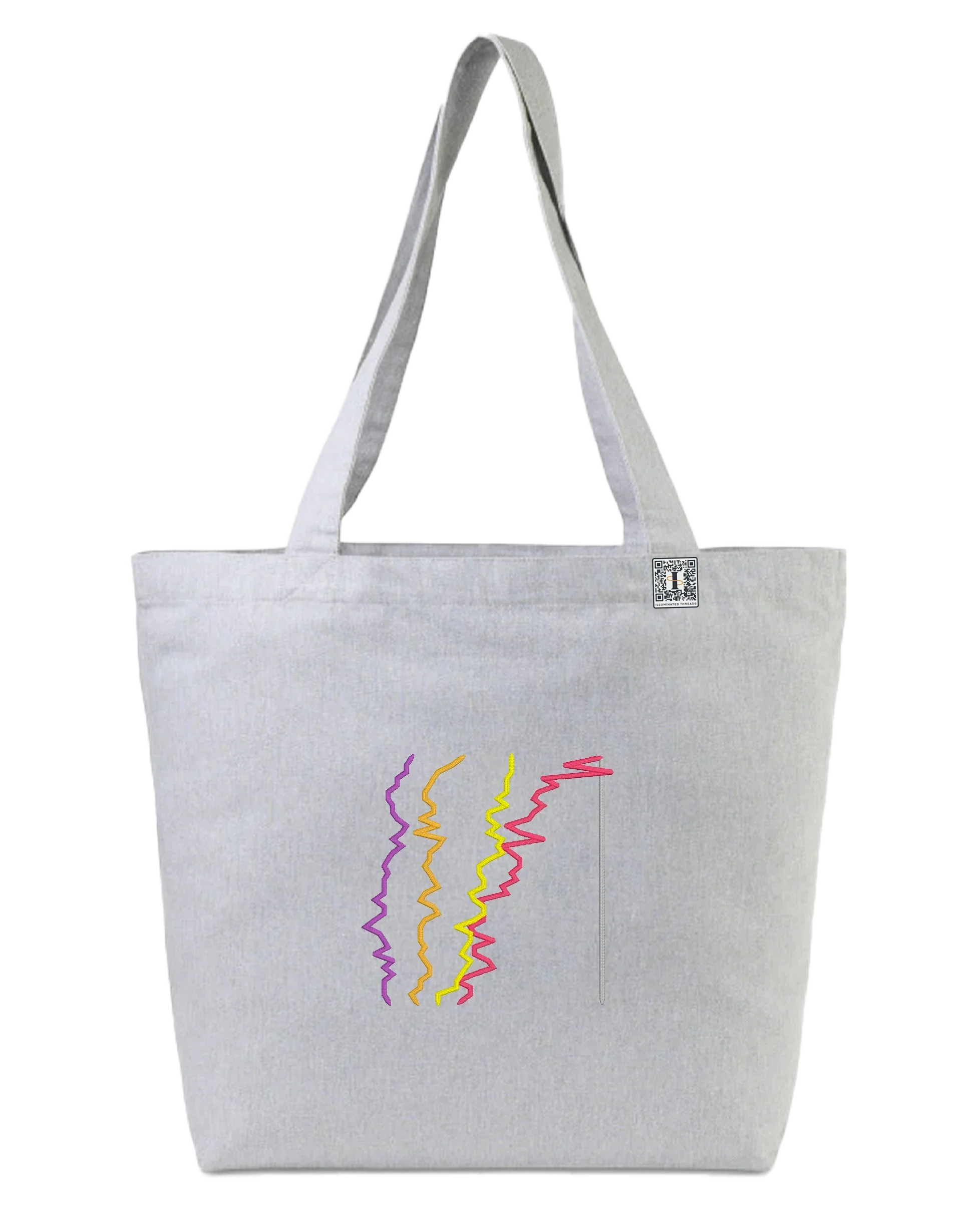 the gap - embroidered large tote bag | Gender Pay Gap Visualized
