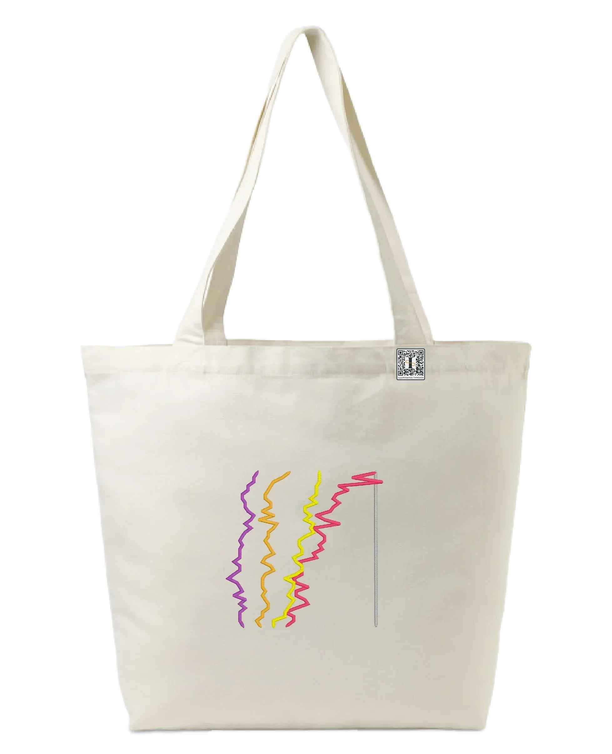 the gap - embroidered large tote bag | Gender Pay Gap Visualized