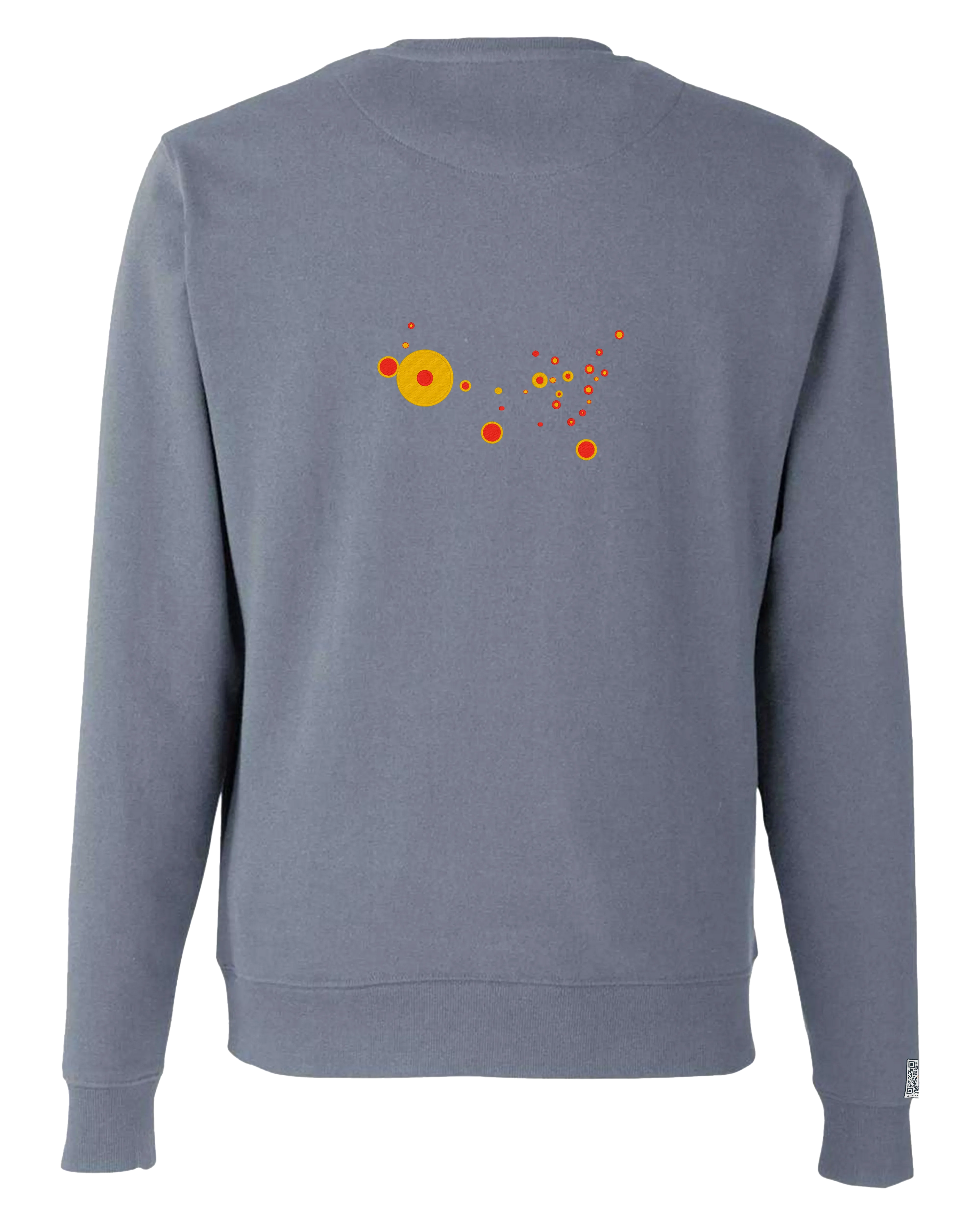 the map - embroidered sweatshirt | State Gun Violence Visualized