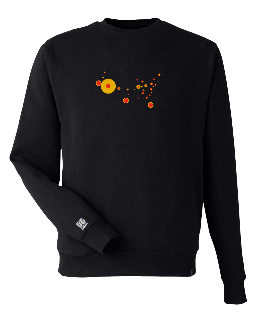 the map - embroidered sweatshirt | State Gun Violence Visualized