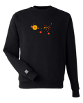 the map - embroidered sweatshirt | State Gun Violence Visualized