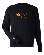 the map - embroidered sweatshirt | State Gun Violence Visualized
