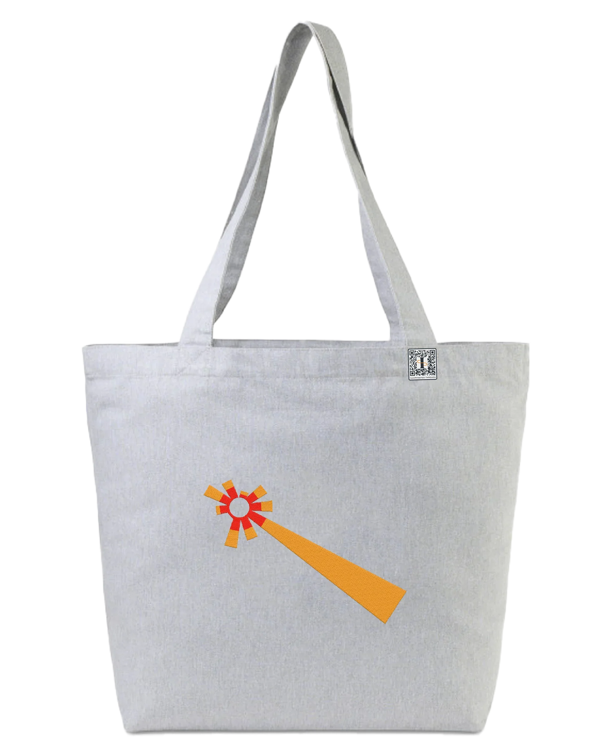 the reoccurrence - embroidered large tote bag | Gun Violence Visualized