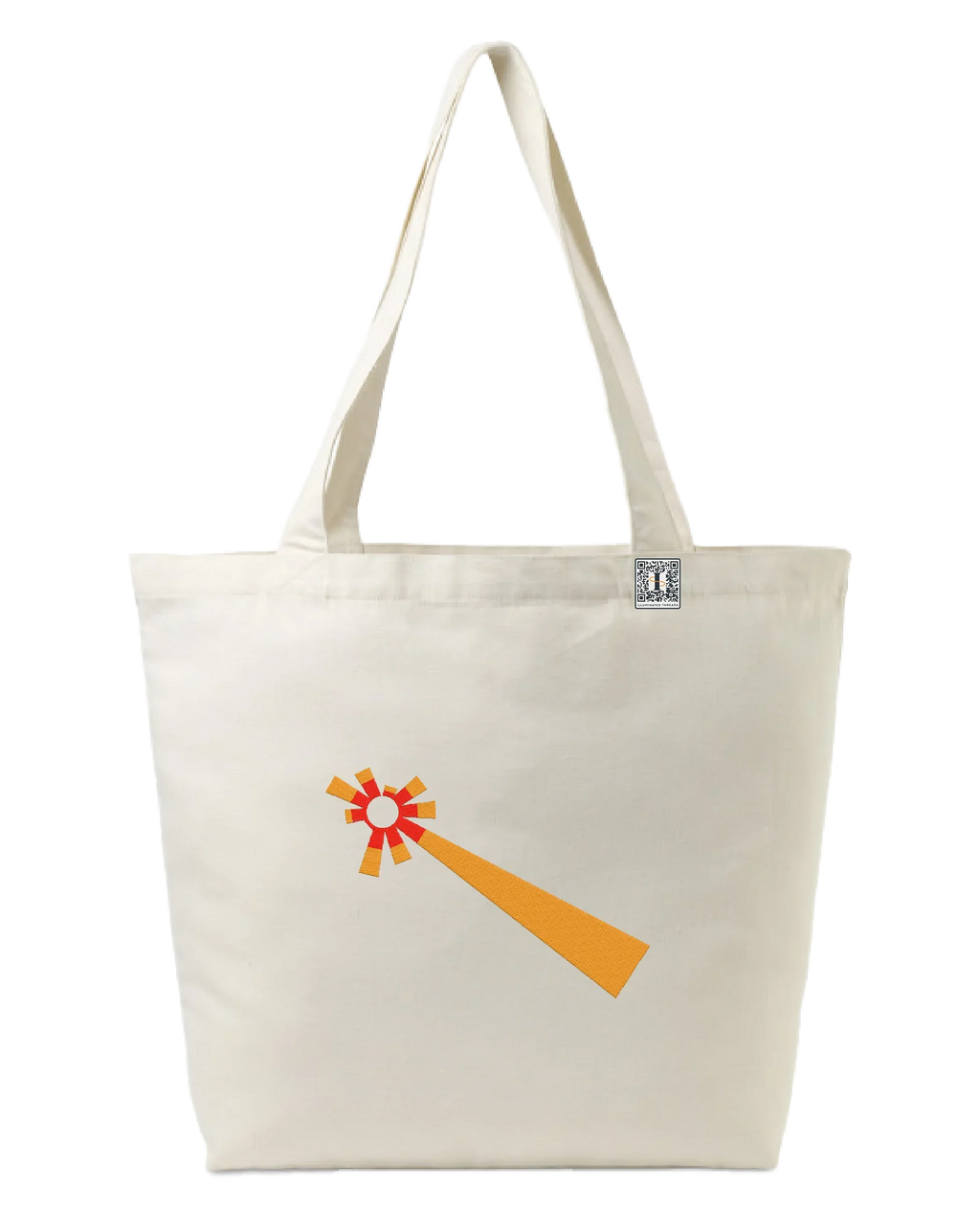 the reoccurrence - embroidered large tote bag | Gun Violence Visualized