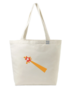 the reoccurrence - embroidered large tote bag | Gun Violence Visualized
