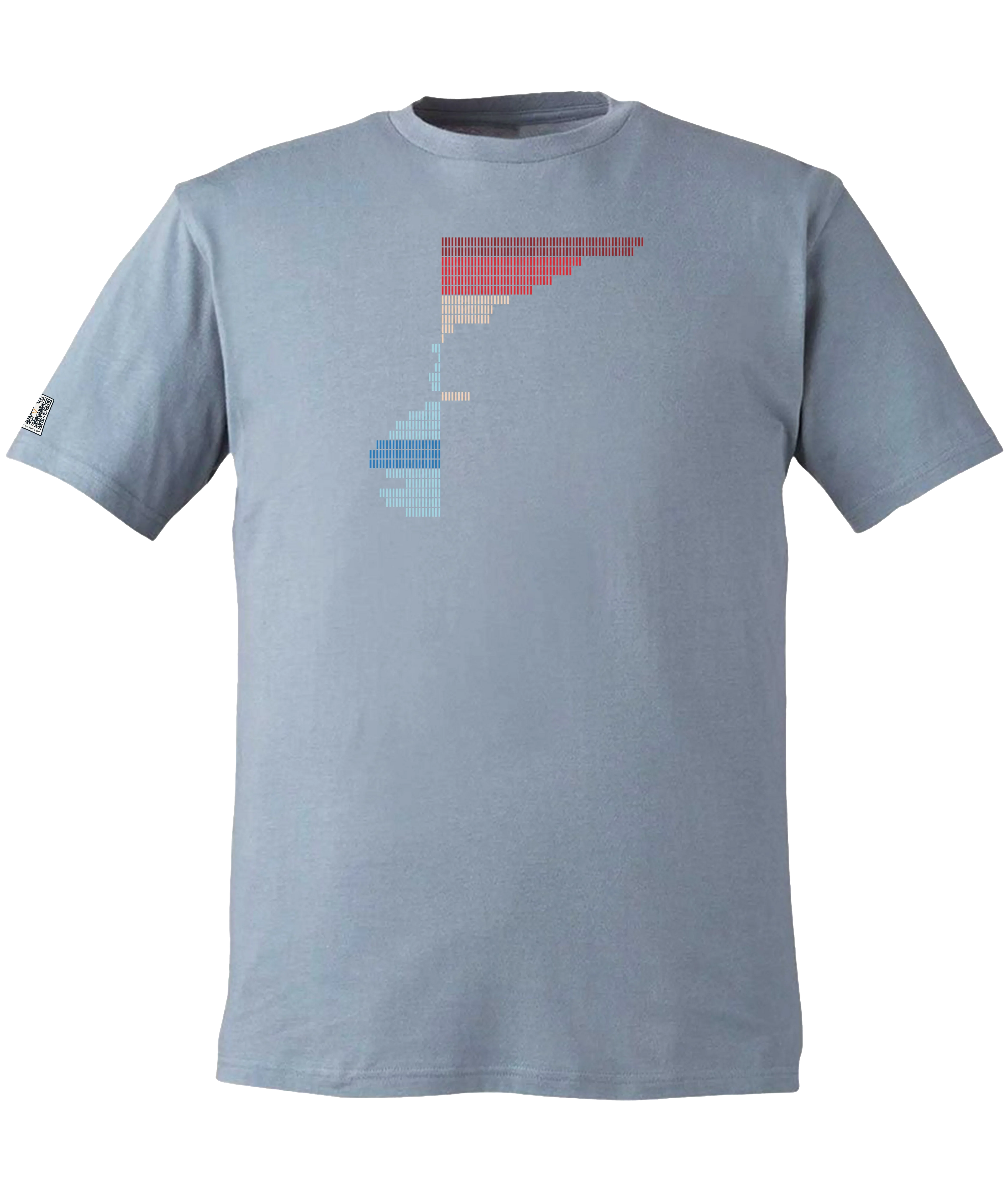 the rise - printed shirt | Climate Change Visualized
