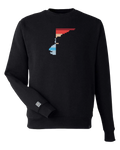 the rise - embroidered sweatshirt | Climate Change Visualized