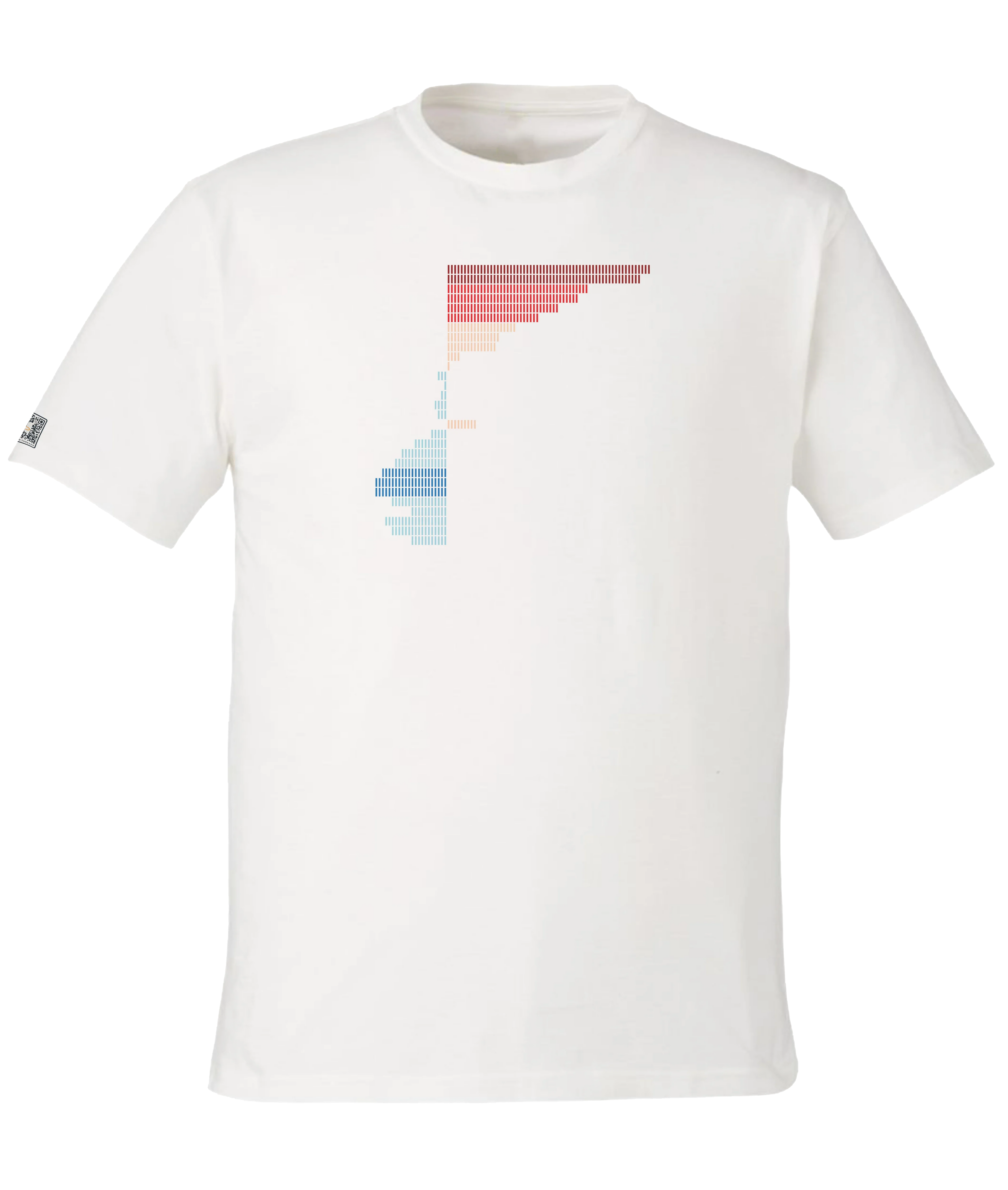 the rise - printed shirt | Climate Change Visualized