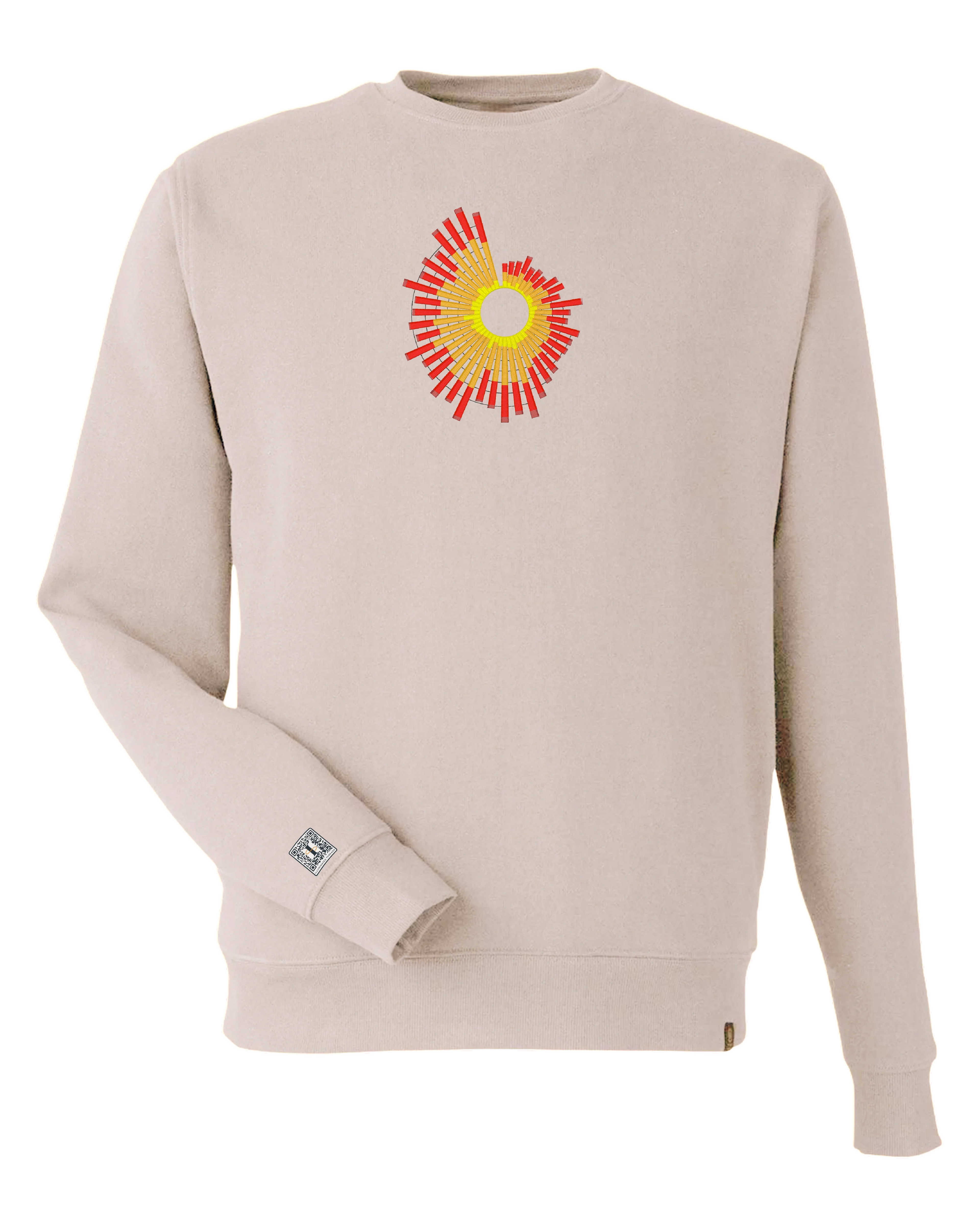 the surge - embroidered sweatshirt | Natural Disasters Visualized