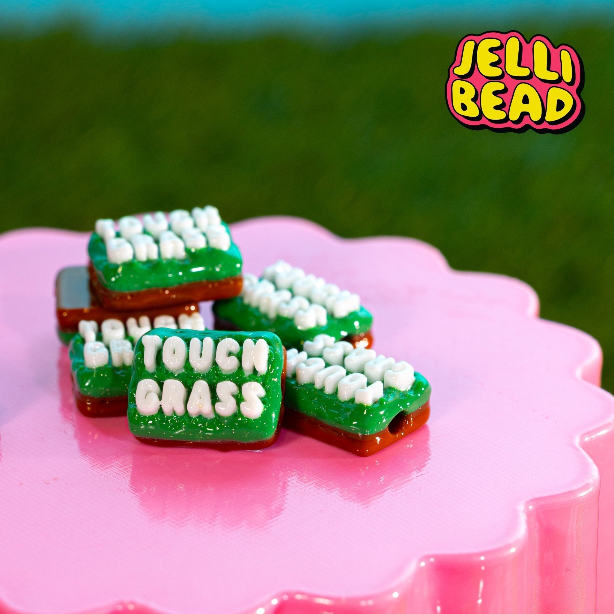 Touch Grass Beads