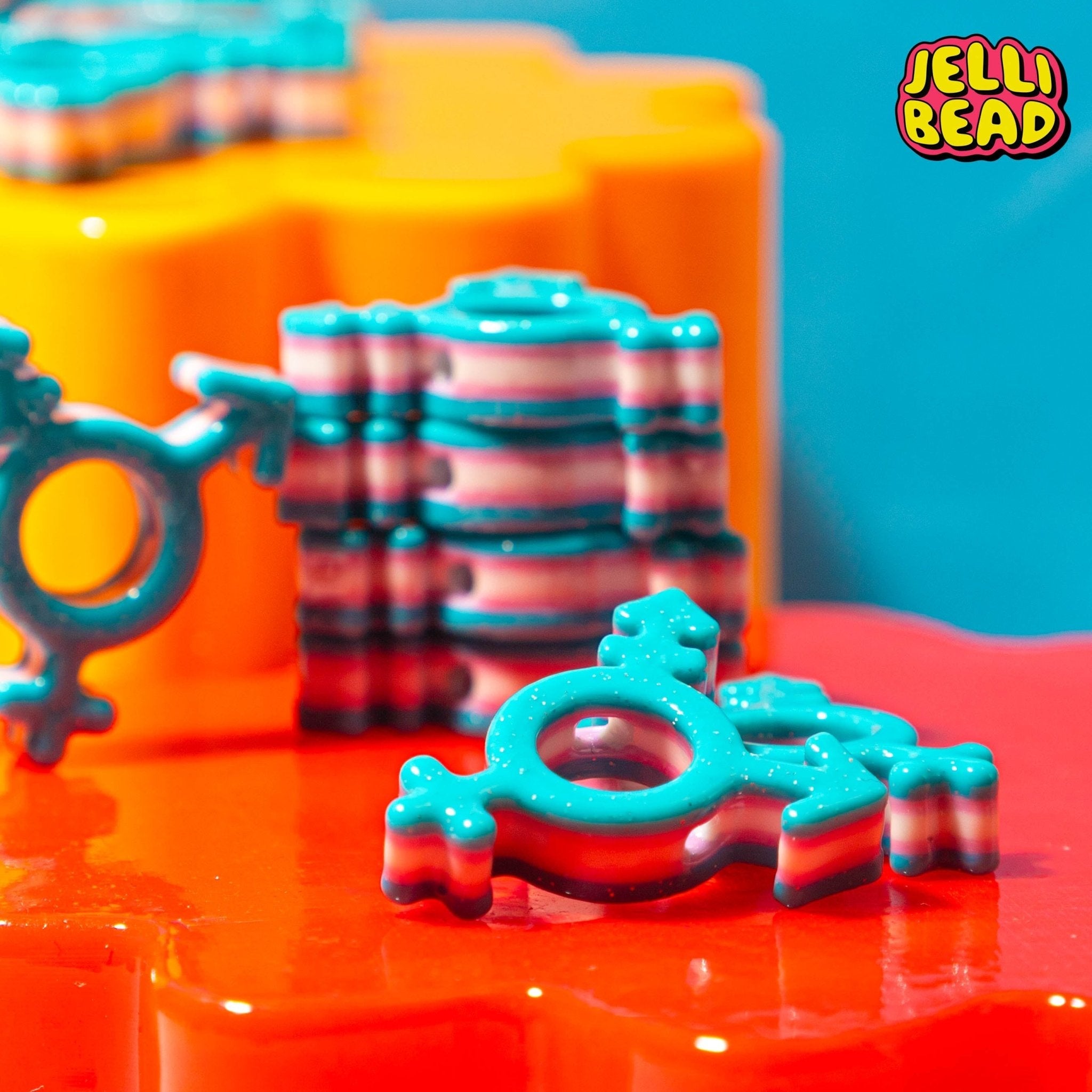 Trans Symbol Beads