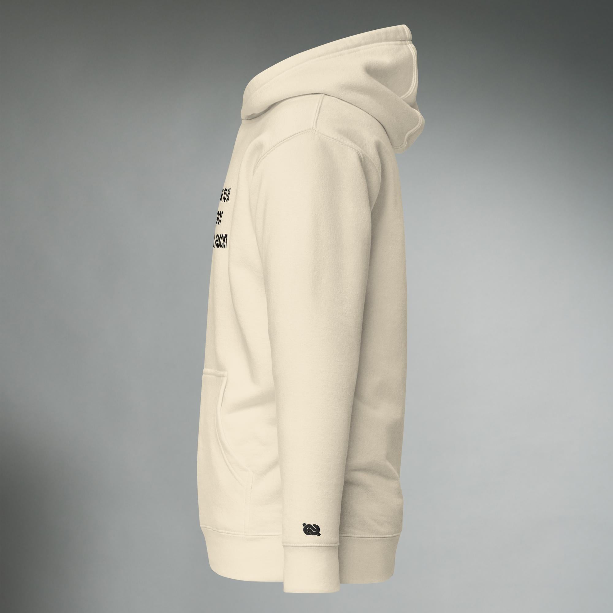 Better To Be A F**got Than A Fascist | Hooded Sweatshirt