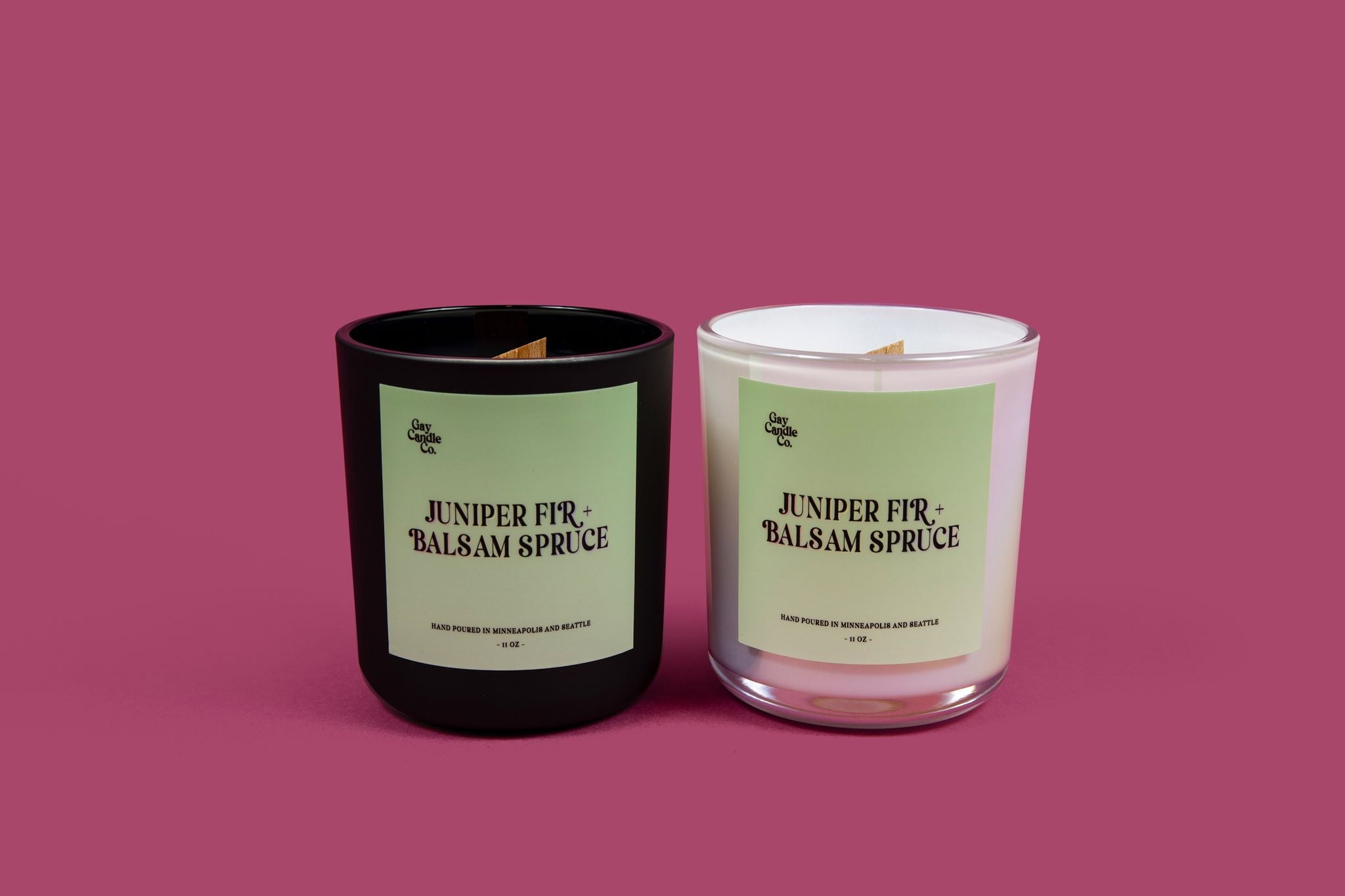 Juniper fir + balsam spruce candle