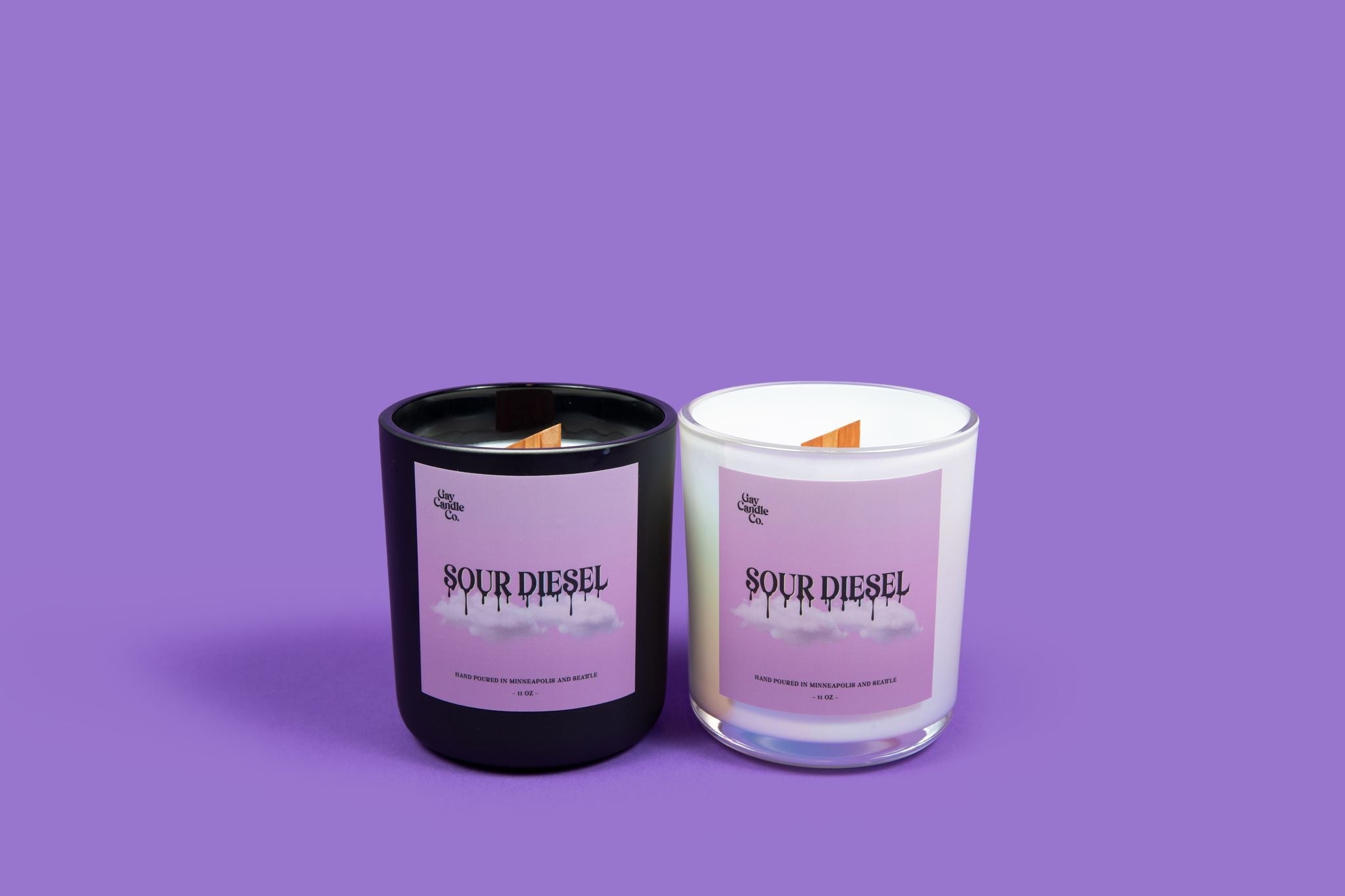 Sour diesel candle